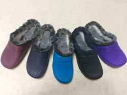 Галоши женские без задника на меху Сабо оптом р.38-41 Галоши женские без задника на меху Сабо оптом р.38-41