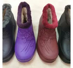 Калоши женские теплые из пены оптом р.38-42 Калоши женские теплые из пены оптом р.38-42
